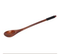 6 Pz Cucchiai Lunghi In Legno Cucchiaio Da Tè Caffè Giapponese Dessert