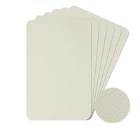 6 Pz Cuscinetti Antiscivolo Gomma Autoadesivi, Gommini Adesivi, Cuscinetti Gomma Tagliabili Protezioni per Pavimenti, per Piedini Gommas di Sedie Tavoli Divani Mobili, Suole di Scarpe