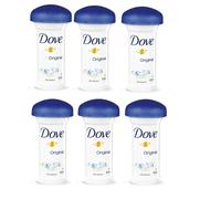 6 Pz Deodorante Crema DOVE Deo Persona Original 50 Ml