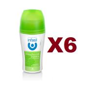 6 PZ DEODORANTE INFASIL FRESCHEZZA DINAMICA ROLL ON 50ML