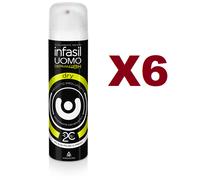 6 PZ DEODORANTE INFASIL UOMO DERMA48H DRY SPRAY 150ML DEO