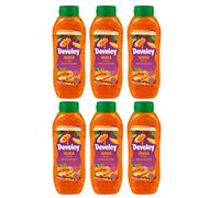 6 pz DEVELEY SALSA MANGO RELISH farcitura a base mango BOTTIGLIA SQUEEZE 875ml