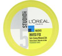 6 pz di gel-crema per capelli invisi fix l'oréal studio line tenuta 24h - 150 ml
