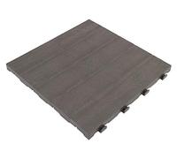 95439 Q.TA' 6 PAVIMENTO IN PP 40X40X2,5 CM E40 LM EFFETTO LEGNO