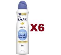 6 PZ DOVE DEODORANTE ORIGINAL SPRAY 150ML 48H