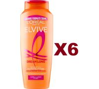 6 PZ ELVIVE L'OREAL PARIS SHAMPOO RICOSTRUTTORE DREAM LONG CAPELLI LUNGHI 300ML