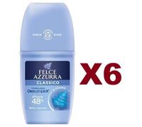 6 PZ FELCE AZZURRA CLASSICO DEOCOMPLEX 48H 50ML
