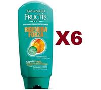 6 PZ FRUCTIS BALSAMO RIGENERA FORZA FORTIFICANTE PER CAPELLI FRAGILI 200ML
