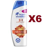 6 PZ HEAD & SHOULDERS 2IN1 ANTICADUTA SHAMPOO ANTIFORFORA 250ML