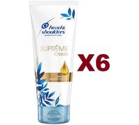 6 PZ HEAD & SHOULDERS BALSAMO SUPREME IDRATA CON OLII DI ARGAN E COCCO 220ML