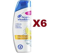 6 PZ HEAD & SHOULDERS CITRUS FRESH SHAMPOO ANTIFORFORA 250ML CAPELLI GRASSI
