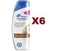 6 PZ HEAD & SHOULDERS IDRATAZIONE PROFONDA SHAMPOO ANTIFORFORA 250ML