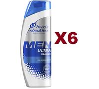 6 PZ HEAD & SHOULDERS MEN ULTRA IDRATANTE TOTAL CARE SHAMPOO ANTIFORFORA 225ML