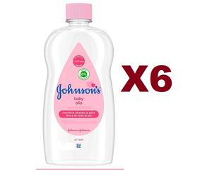 6 PZ JOHNSON'S BABY OIL CLASSICO 300ML OLIO ITALIANO