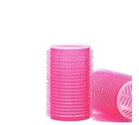 6 pz Jumbo Rulli for capelli Self Grip Nessun calore Bigodini for capelli Bigodini for capelli senza calore Gancio e anello autoadesivi Strumenti for lo styling fai da te Calore Set di Acconciature Fa