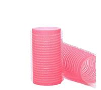 6 pz Jumbo Rulli for capelli Self Grip Nessun calore Bigodini for capelli Bigodini for capelli senza calore Gancio e anello autoadesivi Strumenti for lo styling fai da te Calore Set di Acconciature Fa