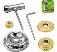6 PZ Lama Dado Fissaggio,Dado Fissaggio Kit per Lama Decespugliatore,Kit Fissagg