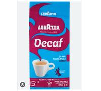 6 pz LAVAZZA DEK INTENSO Caffè macinato Decaffeinato per Moka Caffettiera 250g
