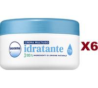 6 PZ LEOCREMA CREMA MULTIUSO IDRATANTE ALOE E ESTRATTO DI AVENA 200ML