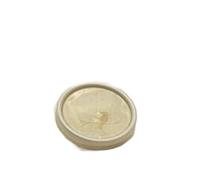 6 pz/lotto Formato 18mm-25mm Uccello In Rilievo Bottone In Metallo Double-sided Cappotto Vestito Decorazione Pulsante Progetti Accessori, Beige, 6pici da 25mm