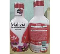 6 pz Malizia Bagnoschiuma Bacche e fiori di Goji 1Lt Bagno Schiuma Bath Foam