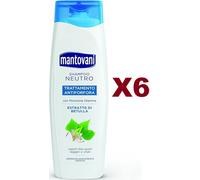 6 PZ MANTOVANI SHAMPOO NEUTRO ANTIFORFORA CON ESTRATTO DI BETULLA 400ML