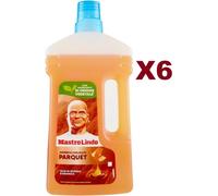 6 PZ MASTRO LINDO PARQUET SUPERFICIE DELICATE OLIO SCORZA D'ARANCIA 930ML