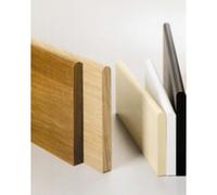 6 pz mensola noce rettangolare ripiano in legno mensole 60x20x1,8 cm
