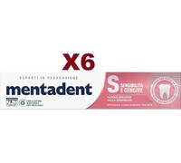 6 pz Mentadent White Now Dentifricio Love Forever Denti più bianchi a Lungo 50ml