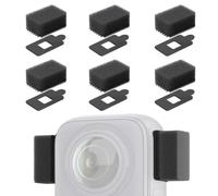 6 pz Mic vento Muff per Insta360 X4 riduzione del rumore antivento cotone tiro all'aperto per ridurre il rumore del vento attraverso la registrazione accessori