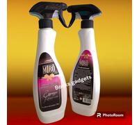 2 pz Mirò Professional Spray Essenza Titanium Deterge Spolvera Profuma ambiente