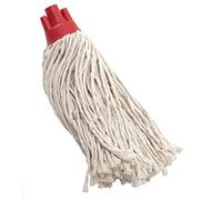 6 pz mop lavapavimenti professionale in cotone attacco a vite gr 270