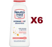 6 PZ NEUTROMED BAGNODOCCIA HYDRABOOST IALURONICO INTIMO E CORPO CALENDULA 600ML