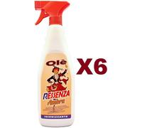 6 PZ OLE' RESSENZA AMBRA PROFUMA DEODORA IGIENIZZA DETERGE SPOLVERA SPRAY 750ML