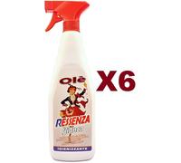 6 PZ OLE' RESSENZA BIANCA PROFUMA DEODORA IGIENIZZA DETERGE SPOLVERA SPRAY 750ML