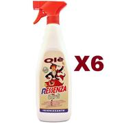 6 PZ OLE' RESSENZA ECRU' PROFUMA DEODORA IGIENIZZA DETERGE SPOLVERA SPRAY 750ML