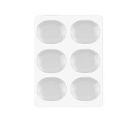6 Pz/pacco Morbido Gel Pads Drum Mute Pads Per Tamburi Controllo Tono Rotondo Trasparente Tamburo Ammortizzatori Per Tamburi Controllo Del Tono Drum Ammortizzatore Pad Gel Drum Silenziatori Pad Set