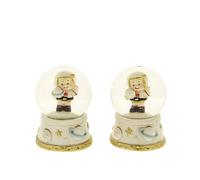 6 PZ Palla di neve BAMBINO ASTRONAUTA da 6 cm BOMBONIERA 15U9