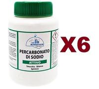 6 PZ PERCARBONATO DI SODIO ATTIVO MARRACCINI 500GR SMACCHIA SBIANCA IGIENIZZA