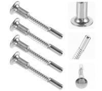 6 pz Pistone Fermo Caricato A Molla Perno di Bloccaggio Coppiglia a Molla Culla