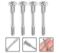 6 pz Pistone Fermo Caricato A Molla Perno di Bloccaggio Coppiglia a Molla Culla