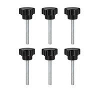 6 pz pole afferra M6 x 60mm Filetto acciaio prigioniero zinco sostituzione