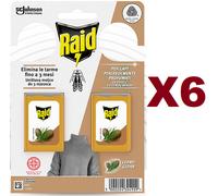 3 PZ RAID TARME GEL LAVANDA DA 2PZ PROTEGGE CAPI ABBIGLIAMENTO CASSETTI E ARMADI