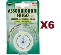 6 PZ RELEVI ASSORBIODORI FRIGO GEL CON ALGHE MARINE ASSORBE I CATTIVI ODORI
