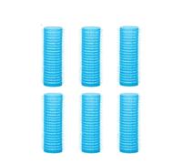 6 pz Rulli for capelli Auto Grip Tenendo autoadesiva Frangia d'aria Rullo arricciacapelli Fermagli for capelli Pettine Strumenti for arricciare i capelli fai da te Bigodini(Blue,5.5cm 6pcs)
