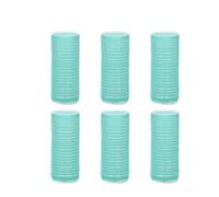 6 pz Rulli for capelli Auto Grip Tenendo autoadesiva Frangia d'aria Rullo arricciacapelli Fermagli for capelli Pettine Strumenti for arricciare i capelli fai da te Bigodini(Green,5.5cm 6pcs)