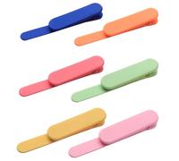 6 Pz Segnalibro Intelligente, Segnalibri Automatici di Pagina, Segnalibro Automatico Silicone Particolari Clip di Pagina Colori per Accessori Lettura Libri