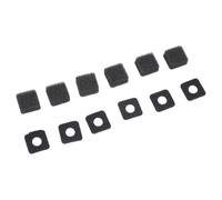 6 pz/set Action Camera Antivento Manica di Cancellazione del Rumore Spugna Guardia Sostituzione Mic Windmuffs Spugna Sleeve