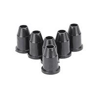 6 Pz/set Chitarra Stringa Puntali Chitarra Tappi Della Corda di Montaggio Fibbia Attraverso Corpo Puntali Boccola Per Chitarre Elettriche Boccole