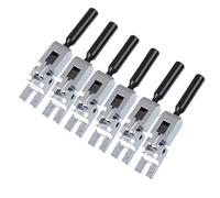 6 Pz/set Doppia Chiusura Systyem Bloccato Selle Per Chitarra Tremolos Ponte Con Blocchi Bloccato String Set Selle